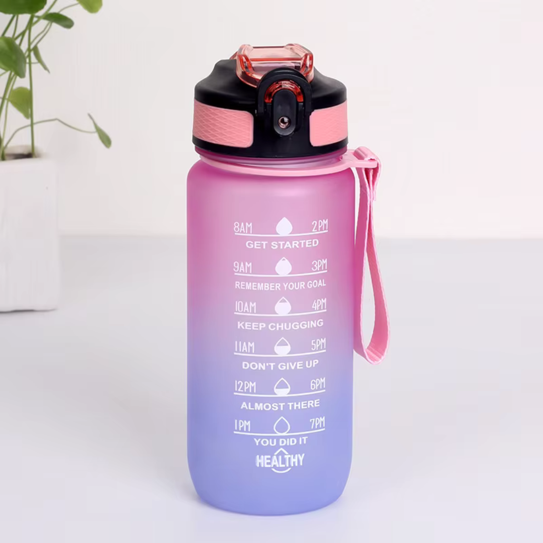 600MLGradient Plastic Bottle