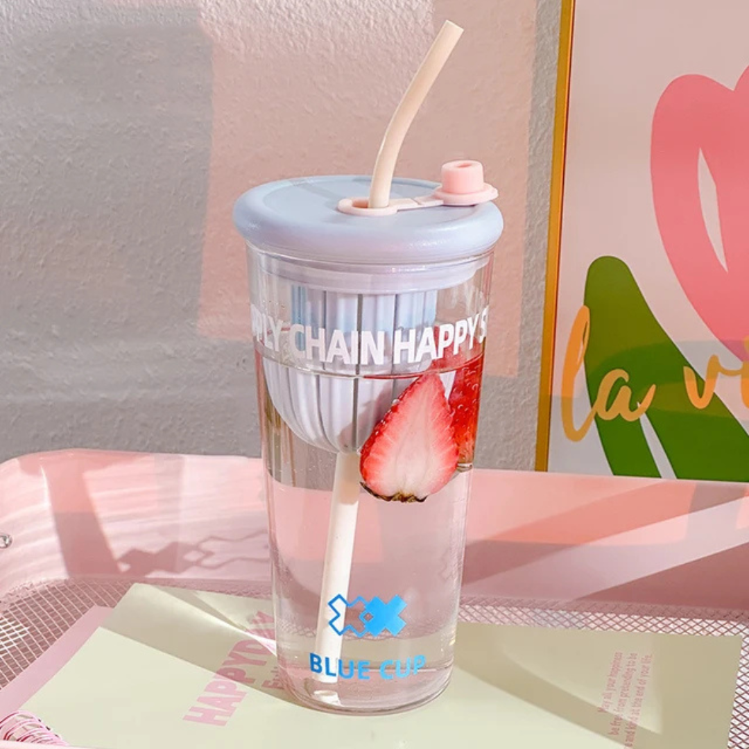 Korean Glass Bottle with Infuser