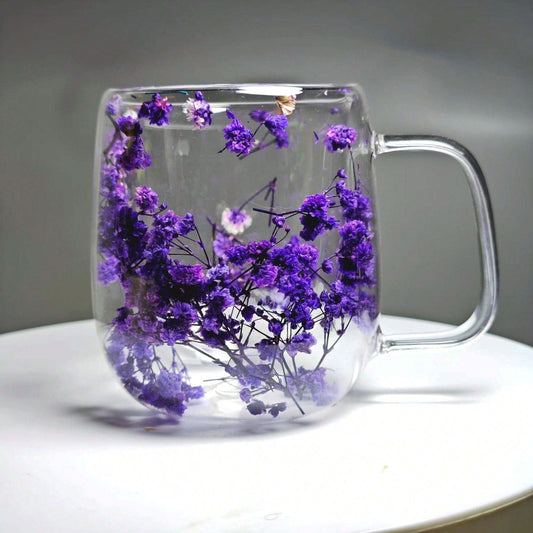 Floral Double-Walled Mug