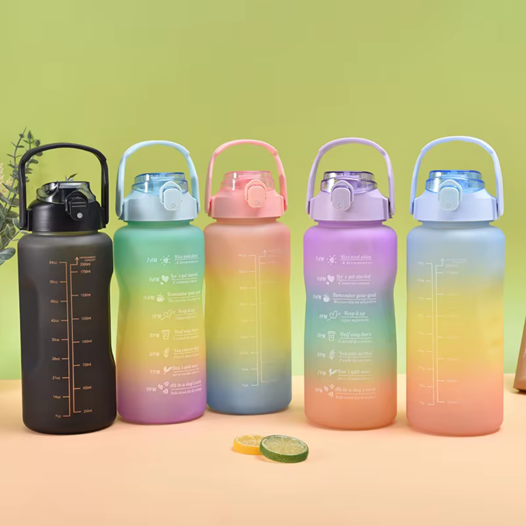 3-piece Set Plastic Water Bottles