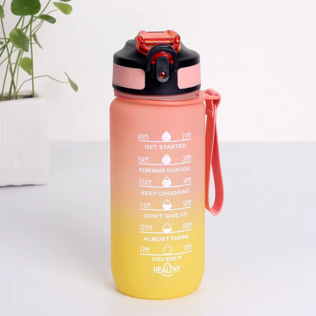 600MLGradient Plastic Bottle