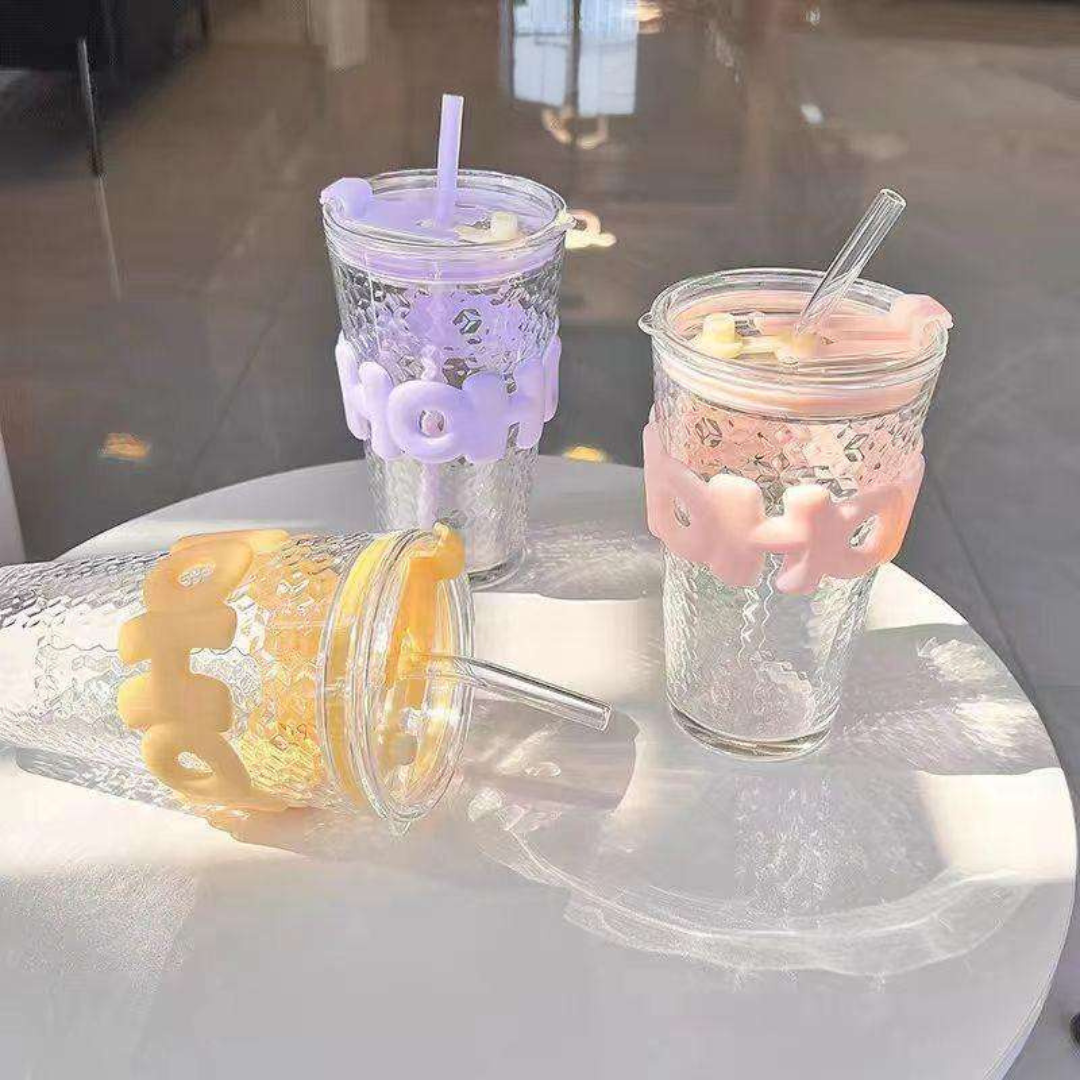 Creative Letter Glass Cup
