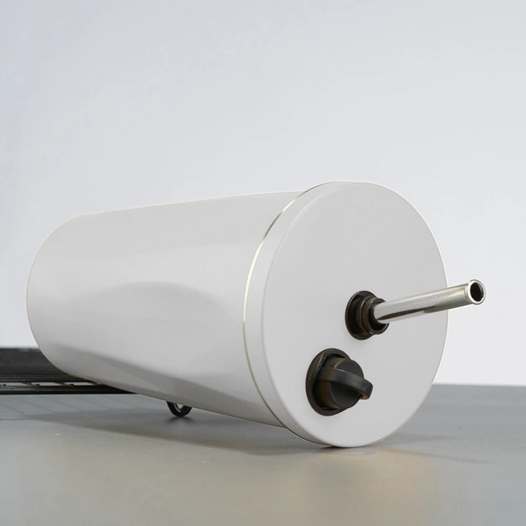 Stainless Steel Mug with Straw